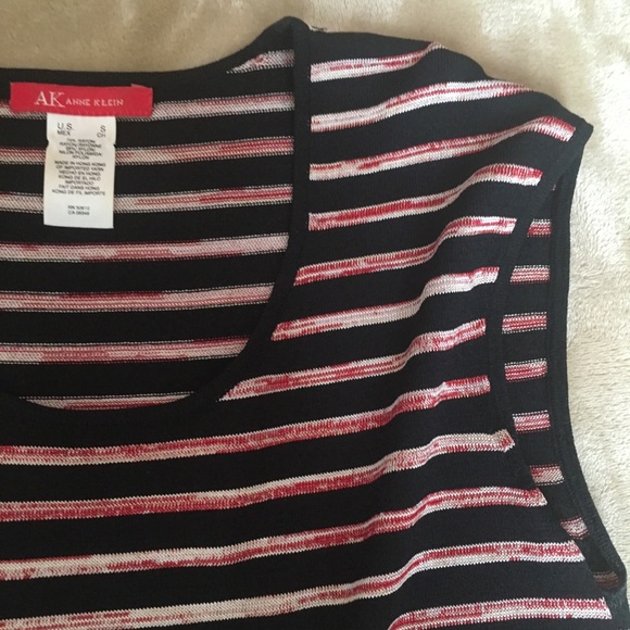 Tank Top ANNE KLEIN Size S Sleeveless Scoop Neck - Picture 10 of 12